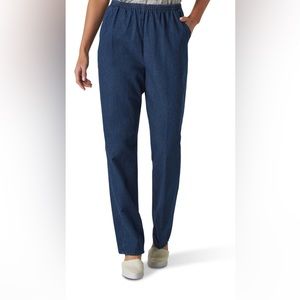 Comfort Collection Elastic Waist Pants Chic Pull-On Pant size 12P